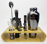 LUXMIX BARSET – 10-delig Cocktailset van RVS voor stijlvolle Dranken