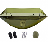 CampEase 3-in-1 Hangmat – Bescherming en Comfort voor Buitenavonturen