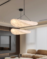 Subtiele Japandi Lamp met Verlichtingsverduisteringseffect