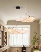 Subtiele Japandi Lamp met Verlichtingsverduisteringseffect