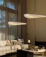 Subtiele Japandi Lamp met Verlichtingsverduisteringseffect