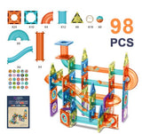 Kinderen Marmerloop Creatief Magnetisch Speelgoed 68 Stukken ABS Veilige Materialen voor Kinderen