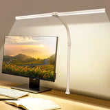 LumaDesk - Verstelbare LED Bureau Lamp met Dubbele Koppen en Energiezuinige Verlichting