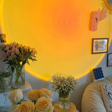 GOLDEN GLOW – Zonsonderganglamp voor sfeervolle verlichting binnenshuis