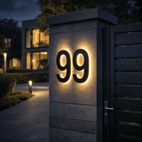LICHTTEKEN – Individueel aanpasbare LED-huisnummers voor moderne woningen