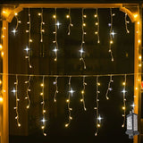 ILLUMERA – LED-Tuin gordijn 4 × 0,6 m met weerbestendige elegantie