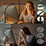 TASKBRIGHT – Flexibele Zwanenhals-LED-Bureau Lamp voor Kantoor & Thuis