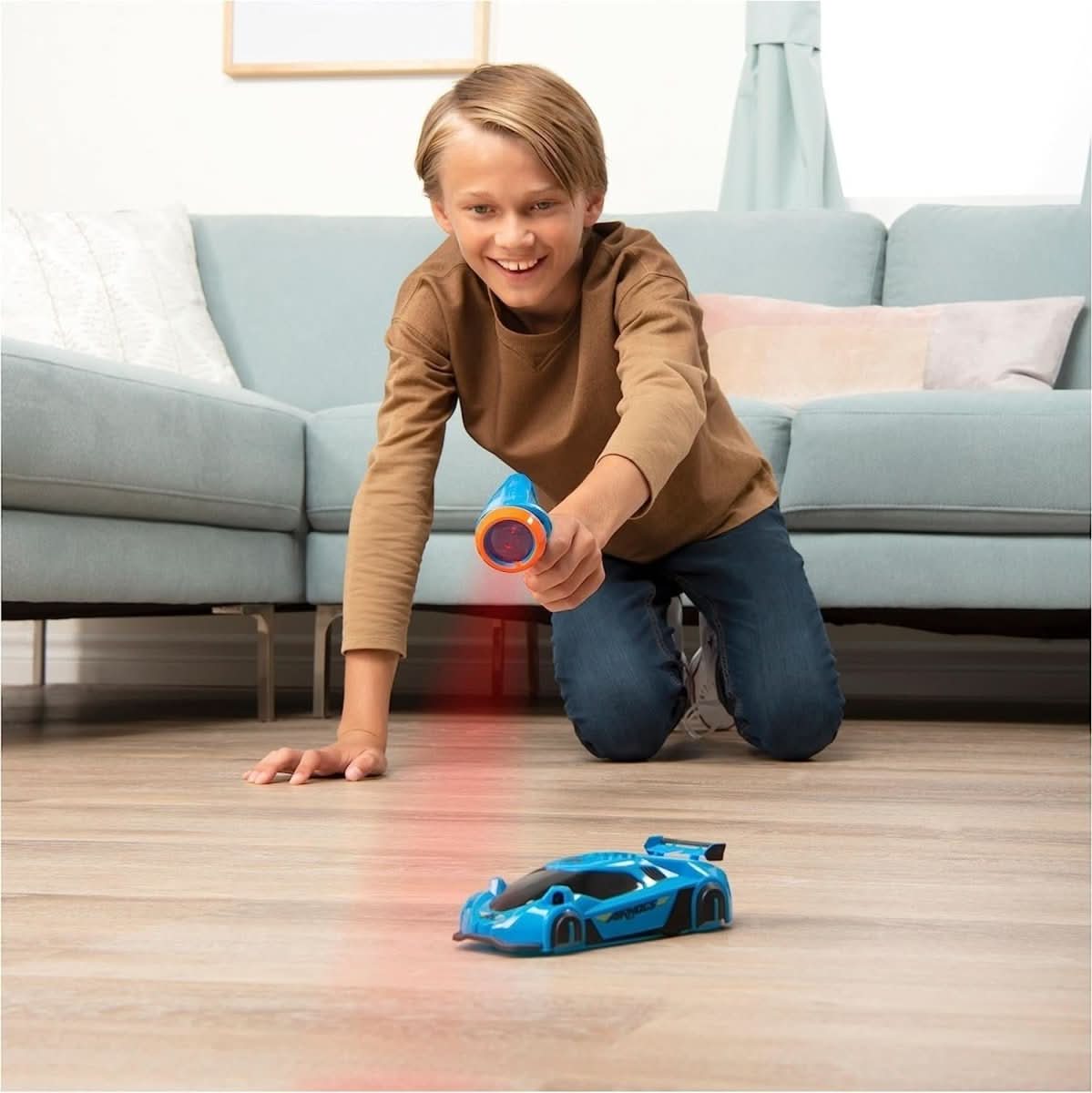 GravityRacer – Laser-gestuurd Wandklimmend RC Auto voor Kinderen