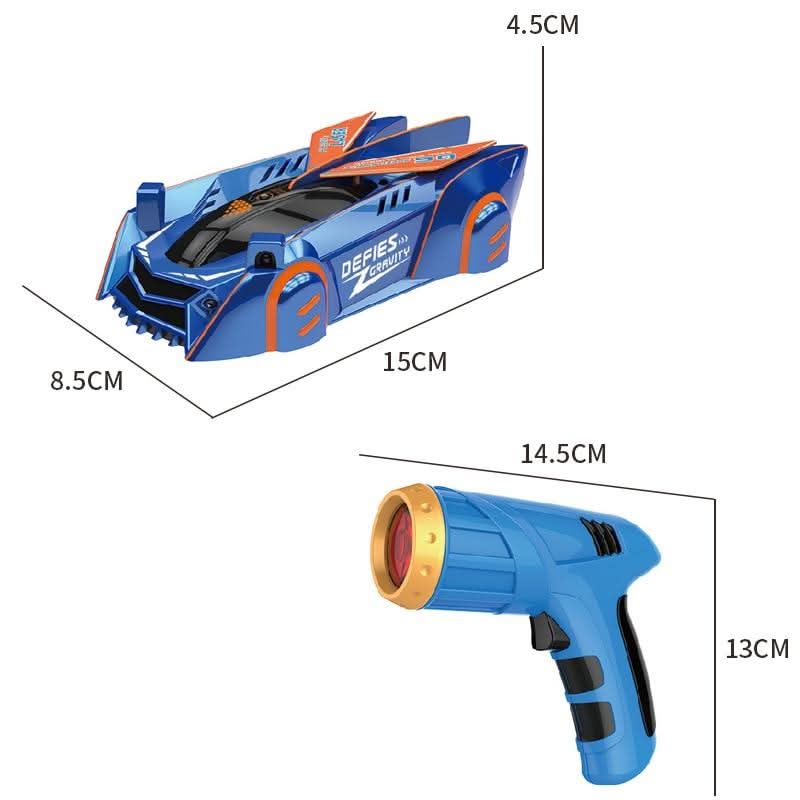 GravityRacer – Laser-gestuurd Wandklimmend RC Auto voor Kinderen