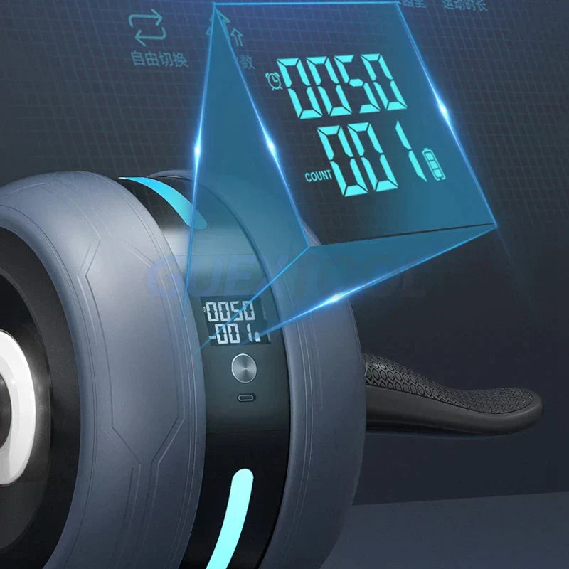 ReboundFit | Buikspierwiel | Automatische Rebound | Slimme Telling