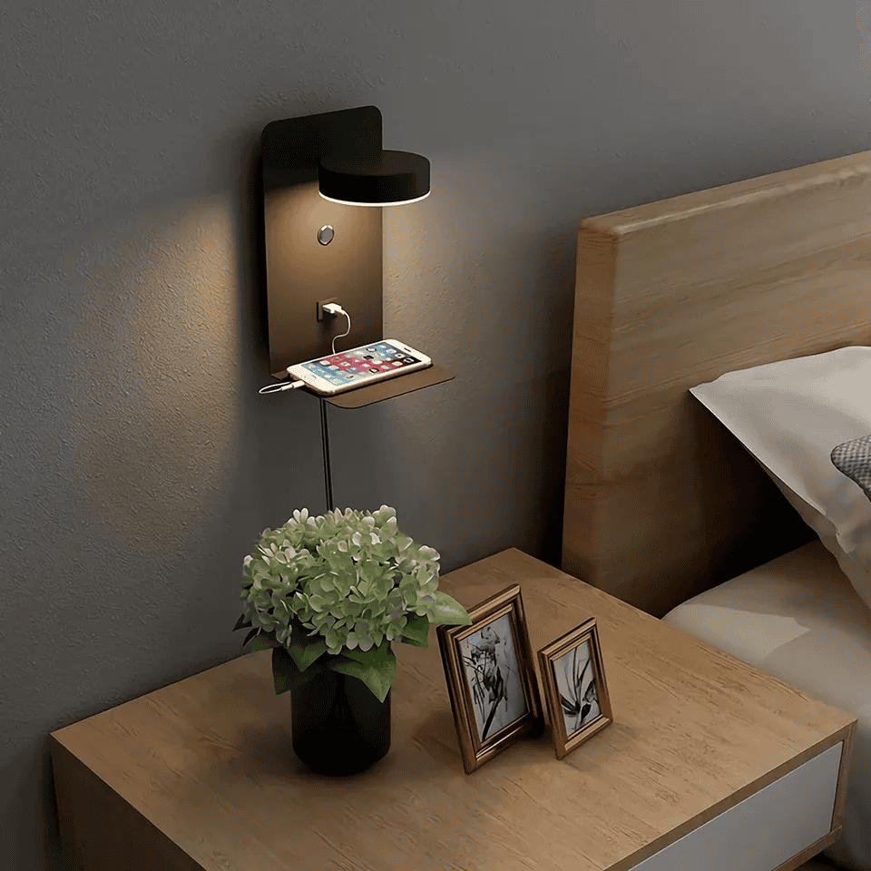 AuraLoom - Warme gloed bedlamp voor stijlvolle comfort