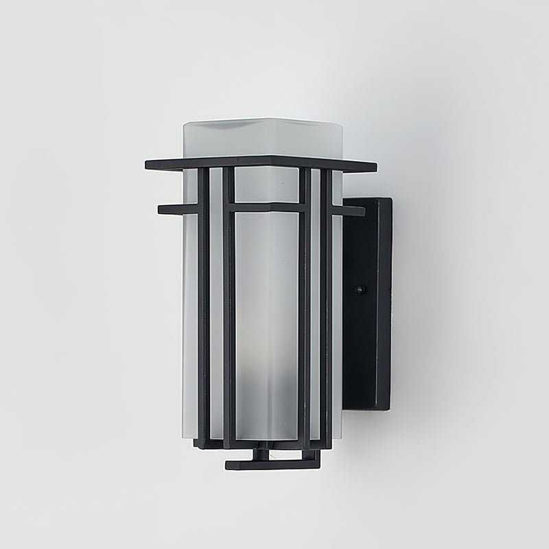 ARVINA Wandlamp Buiten – Retro IJzeren Design met Glas – IP65 – E27 Fitting