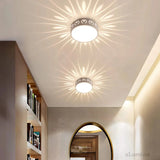 Lunoval - Moderne LED-Plafondlamp