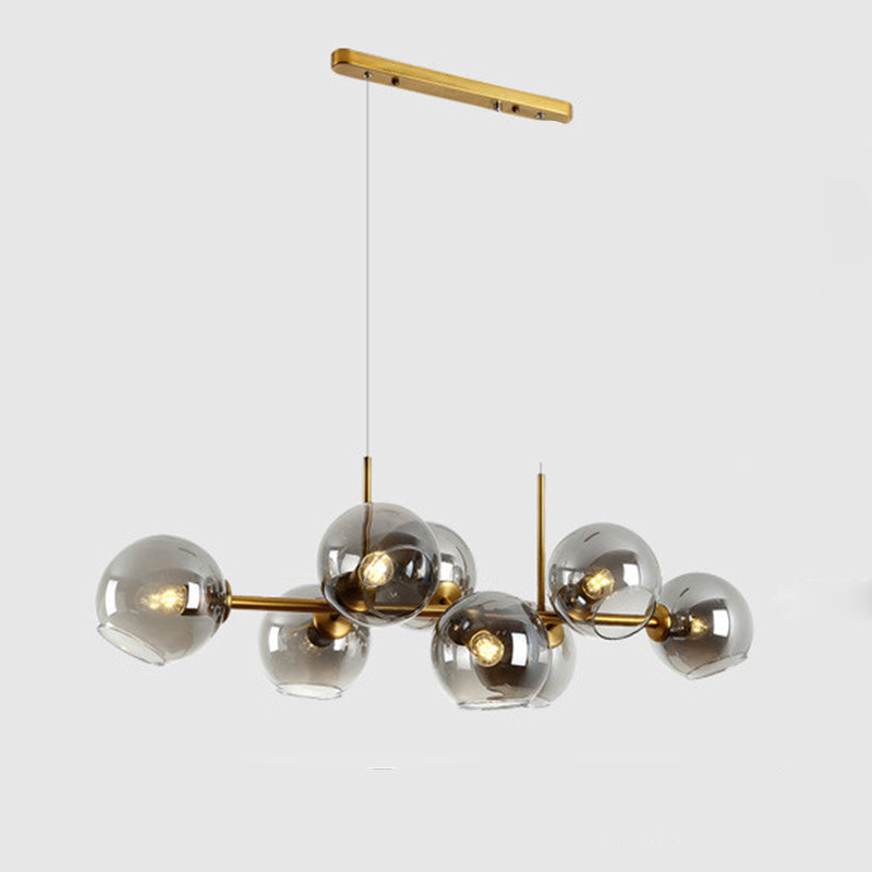 Moderne Eettafel Kroonluchter – Strakke Minimalistische LED Hanglamp