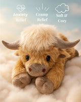 CUDDLEMOO – Knuffelbare Hooglandrund-Pluche voor Kinderen en Volwassenen