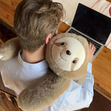 Zachte Knuffel Kussen CuddleSphere – Comfortabele Relaxmaat in Ecologisch Kunstbont, 45 cm