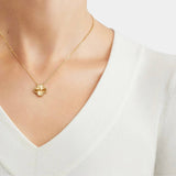 Charmify - Luxe sieradenset met ketting, armband en oorbellen