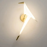 Ongewone Wandlamp met Kraan- en Papermotief