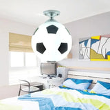 Speelse Voetbal Plafondlamp – GoalBright