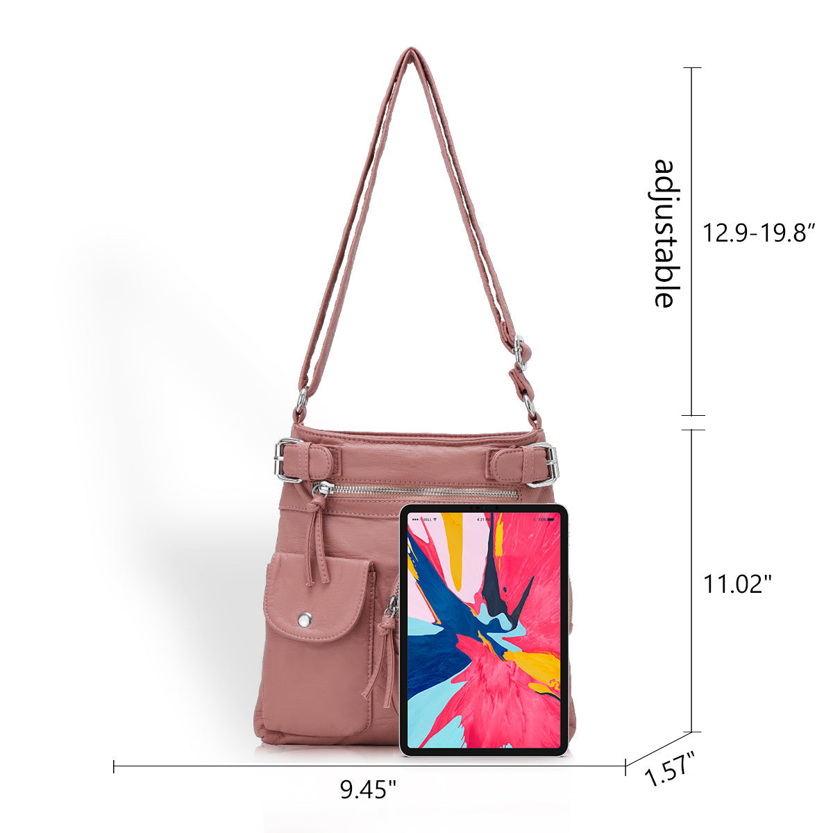 Multifunctionele Modieuze Anti-Diefstal Tas - SafeStyle