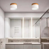 Noordse Cilinder LED Plafondlamp – Minimalistische Inbouwlamp voor Moderne Gangen