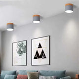 Noordse Cilinder LED Plafondlamp – Minimalistische Inbouwlamp voor Moderne Gangen