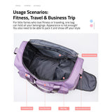 Multi-Tassen Reisetas, Sport- en Gymnastiek-Duffle met apart schoenenvak