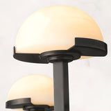 Paddenstoel Alabaster Wandlamp – Elegant Ontwerp van Natuursteen met Warme LED Glans