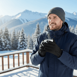 SNOWPROTECT – Geïsoleerde verwarmde handschoenen voor sneeuw, regen & wind met touchscreenfunctie