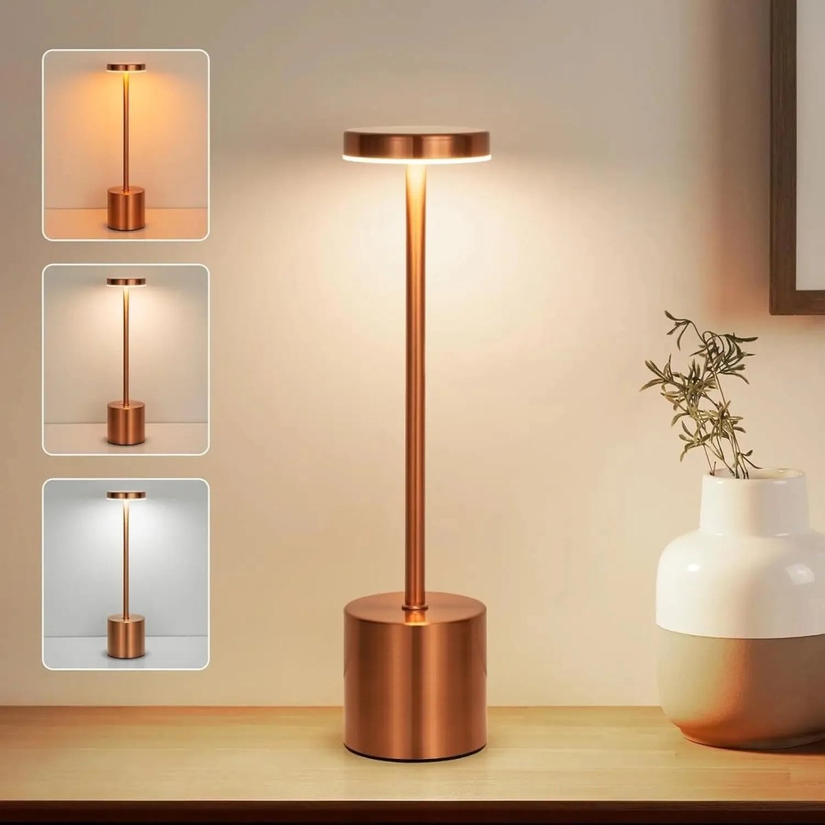 ARCTIGLOW – Tafel lamp in Scandinavische stijl voor warme sfeer verlichting
