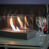 FlameGlow Bio-ethanol Tafelhaard – Draagbaar & Stijlvol voor binnen & buiten