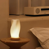 WaveLuxe - Elegante USB lamp met dubbele lichtschermen