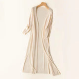 Zomer dames lang vest – Elegant lichtgewicht vest voor stijlvolle en luchtige looks