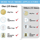 WaxAway Pro Kit | Neus- en Oorhaar Verwijder Wax Kit voor Mannen – Pijnloze Strip Verwijdering