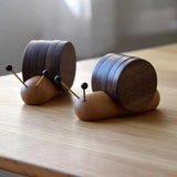 Snail Coaster Set | Voeg een vleugje charme toe aan uw koffiepauzes!