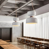 Orlee Hanglamp – Modern Geometrisch Ontwerp in Mat Zwart, Wit & Grijs