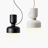 Orlee Hanglamp – Modern Geometrisch Ontwerp in Mat Zwart, Wit & Grijs