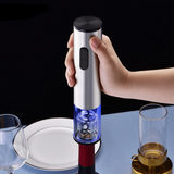 Vinolux – 4-in-1 Elektrische Wijnopener – Kurkentrekker met Gietmond, Foliesnijder & Vacuümdop voor een moeiteloze wijnervaring
