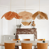 Hanglamp van Stof met Vintage Bloemmotief voor Woonkamer en Eetkamer