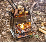 Inklapbare RVS Houtkachel - TrailFlame