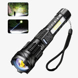 Ultrafelle Militair Zaklamp met 5000 Lumen - PowerBeam
