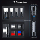 Ultrafelle Militair Zaklamp met 5000 Lumen - PowerBeam