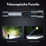 Ultrafelle Militair Zaklamp met 5000 Lumen - PowerBeam