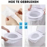Hygiënische Wegwerp-Toiletzittingbescherming – SafeSit