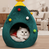 CATYPINE – Kerstboom-kattenbed voor een gezellige winterervaring