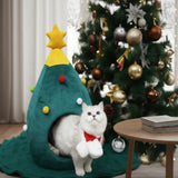 CATYPINE – Kerstboom-kattenbed voor een gezellige winterervaring