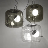 Plot Glazen Hanglamp – Zachte Verspreide Glans met Modern Geventileerd Ontwerp