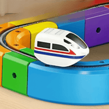 RAILBUILD – 3D-treinenbouwset voor kinderen met oplaadbare locomotief