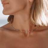 PRISMCHIC – Regenboog Choker Ketting voor de Dagelijkse Gebruik