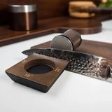 DIASHARP – Rollende Messcherpsteller-set met diamantslijper en houten platform